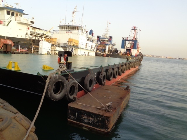 Go 1159 - Flat top deck barge - 35m