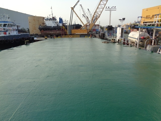 Go 1159 - Flat top deck barge - 35m