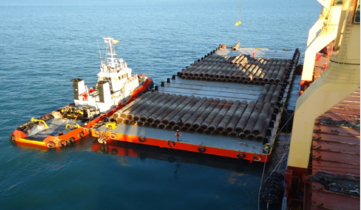 Go 1170 - Flat top deck barge - 76m