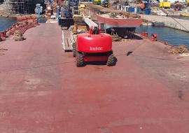 Go 1398 - Flat top deck barge - 48m