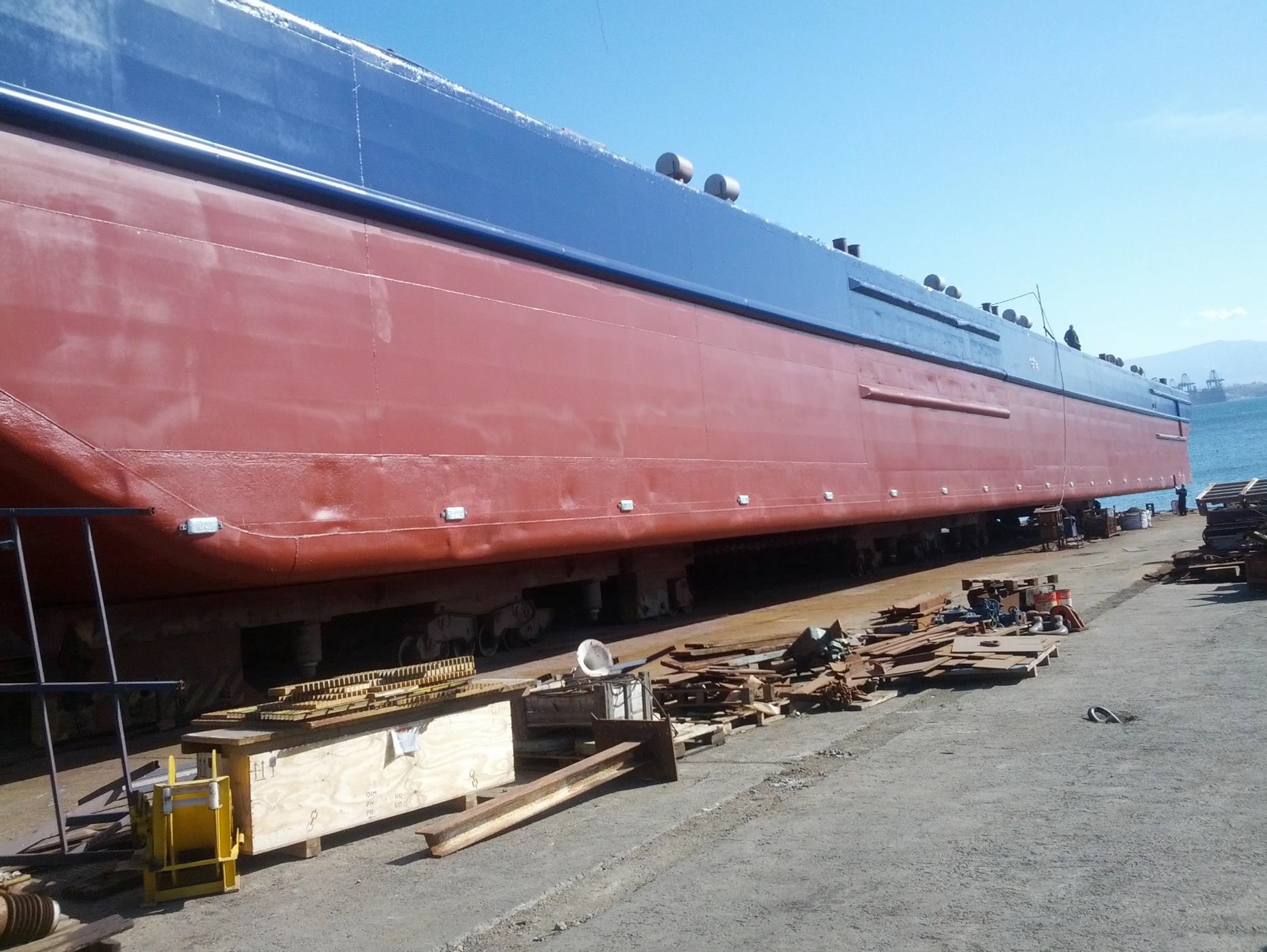 Go 1406 - Flat top deck barge - 92m