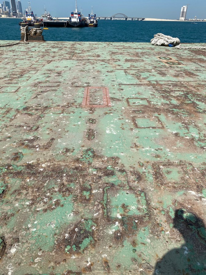 Go 1407 - Flat top deck barge - 95m