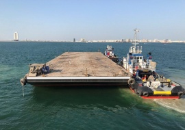 Go 1411 - Ballastable deck barge - 76m