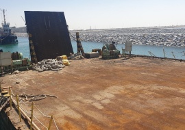 Go 1431 - Flat top deck barge - 50m