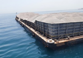 Go 1454 - Flat top deck barge - 106m