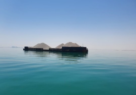 Go 1454 - Flat top deck barge - 106m