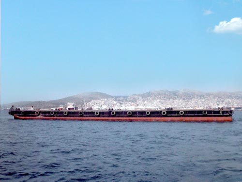 Go 0166 - Flat top deck barge - 55m