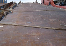 Go 0166 - Flat top deck barge - 55m