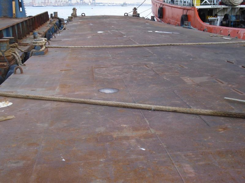 Go 0166 - Flat top deck barge - 55m