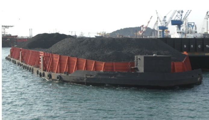 Go 0524 - Flat top deck barge - 100m
