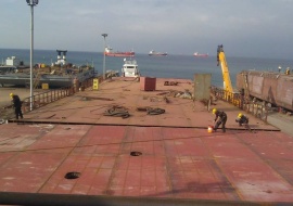 Go 0545 - Flat top deck barge - 61m