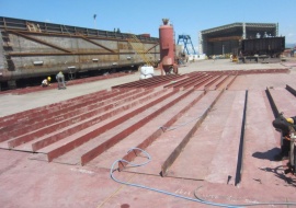 Go 0545 - Flat top deck barge - 61m