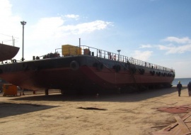 Go 0545 - Flat top deck barge - 61m