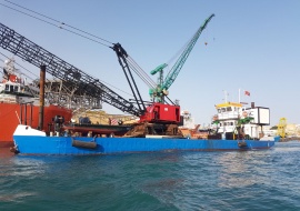 Go 1002 - Crane Barge - 34m